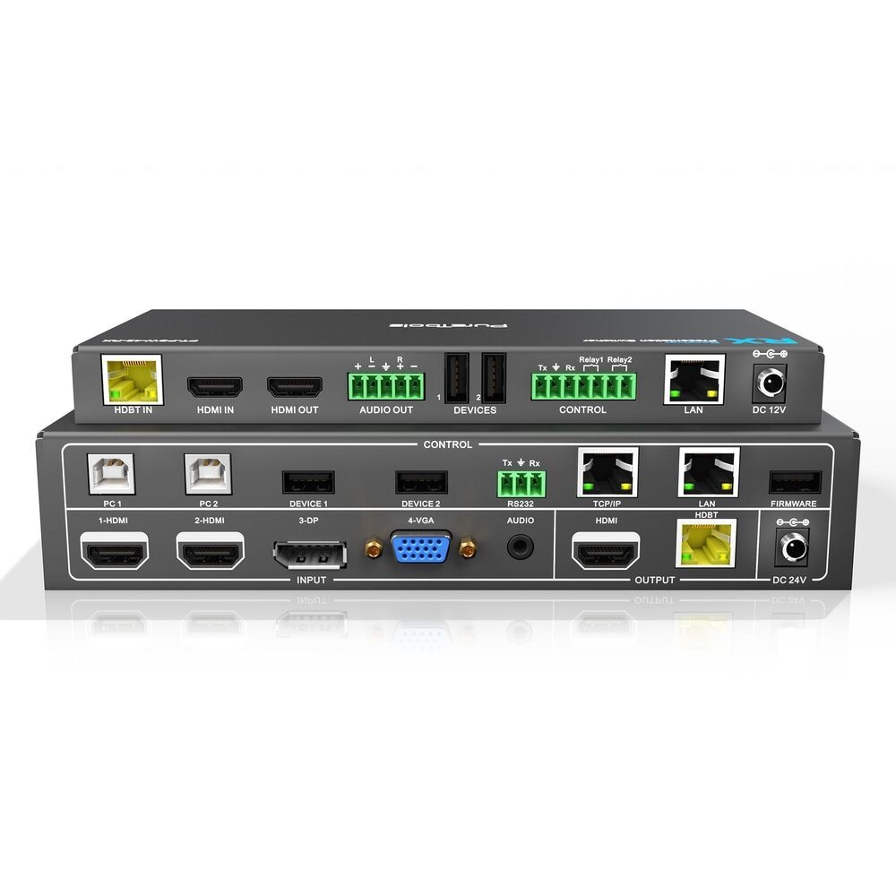 4K multi-format Presentation Switcher with KVM